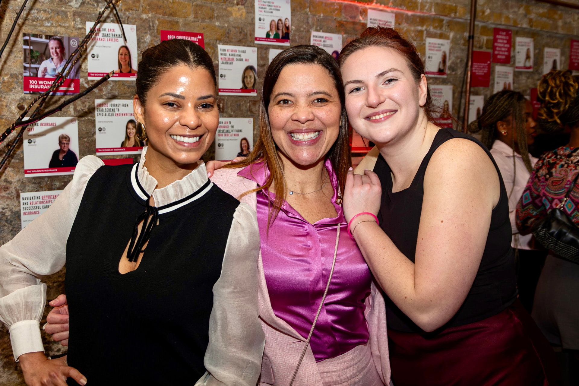 Attendees together at a previous Women in Insurance event